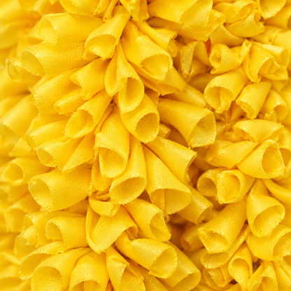 Artificial Yellow & White Floral Hanging Jhumar for Wedding & Festive Decoration – 65 cm | Pack of 10