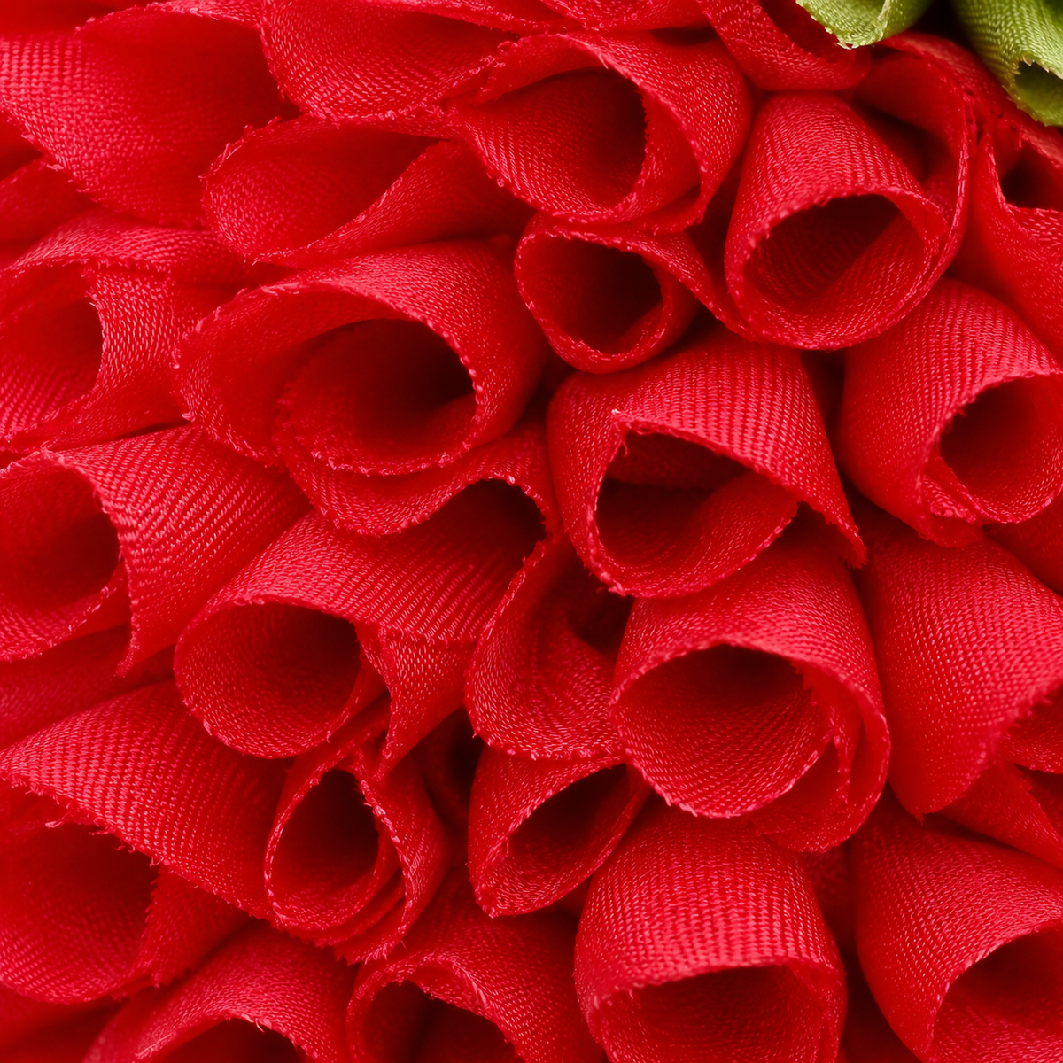 Artificial Red Flower & Pearl Bead Hanging Jhumar for Wedding & Festive Decoration – 27 cm | Pack of 10