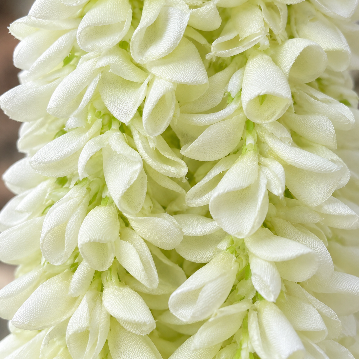 Artificial Ivory & White Floral Hanging Jhumar for Wedding & Festive Decoration – 65 cm | Pack of 10