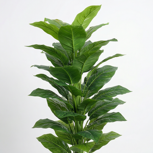 Artificial Plant Alocasia Multi-Stem Potted Tree
