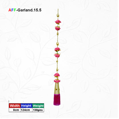 Artificial Flower Designer Garland | AFF-Garland-15.4  |  Price Rs.190/Piece {Different colors are available}
