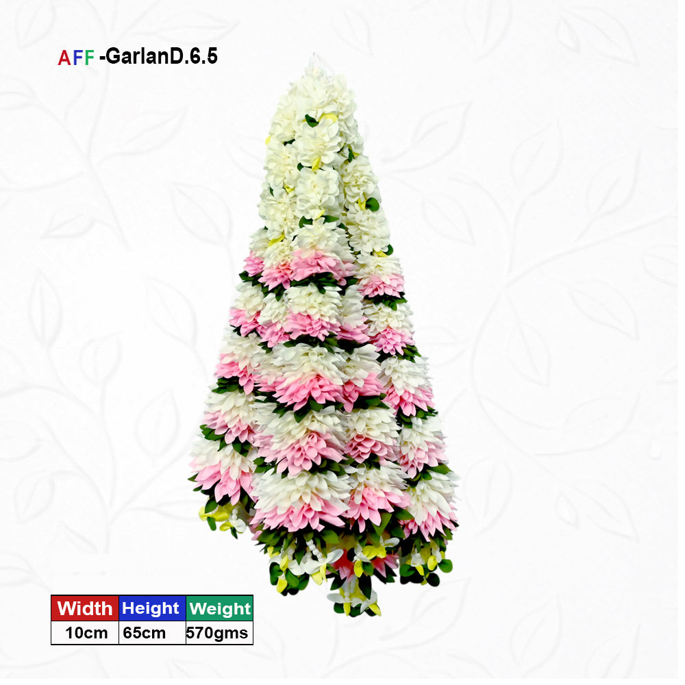 Artificial Flower Garland Dhol Ladi | AFF-Garland-6.5 | Price Rs.1800/10pcs