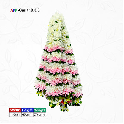 Artificial Flower Garland Dhol Ladi | AFF-Garland-6.5 | Price Rs.1800/10pcs