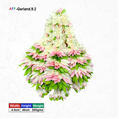 Artificial Flower Garland small Dhol Ladi | AFF-Garland-9.2 | Price Rs.1000/10pcs