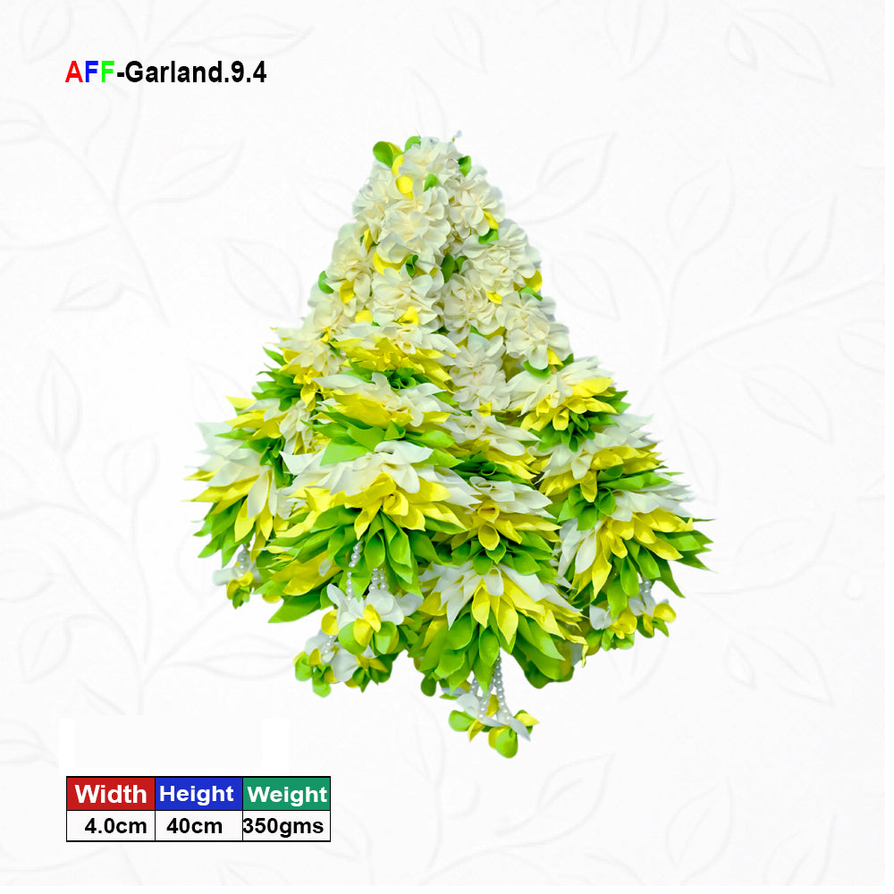 Artificial Flower Garland small Dhol Ladi | AFF-Garland-9.4  | Price Rs.1000/10pcs