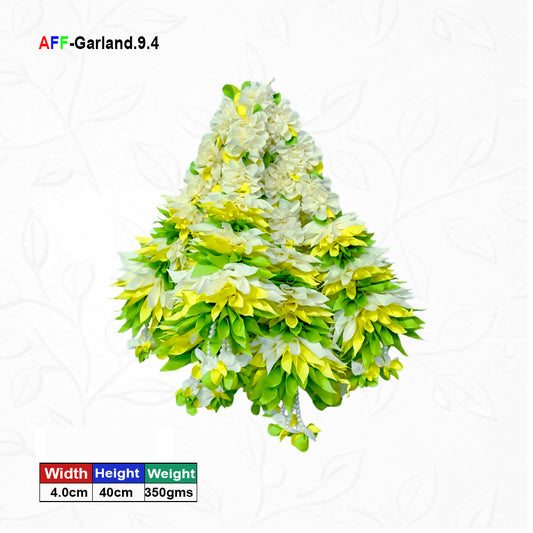 Artificial Flower Garland small Dhol Ladi | AFF-Garland-9.4  | Price Rs.1000/10pcs