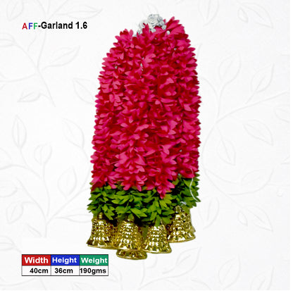 Artificial Flower Garland | AFF-Garland-1.6| Price Rs.480/10pcs {Different colors are available}