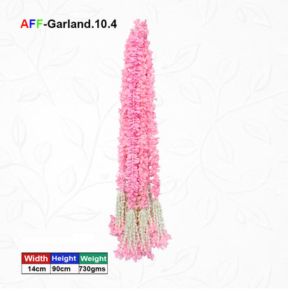 Artificial Flower Garland Dhol Ladi with flower | AFF-Garland-10.4  |  Price Rs.1200/10pcs