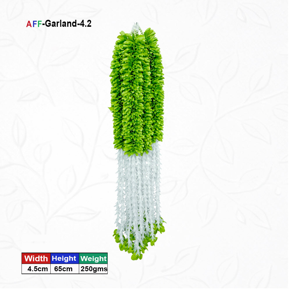 Artificial Flower Garland with plastic | AFF-Garland-4.2  | Price Rs.1600/10pcs {Different colors are available}