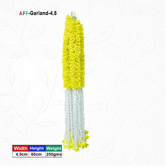 Artificial Flower Garland with plastic edges | AFF-Garland-4.5  | Price Rs.1600/10pcs