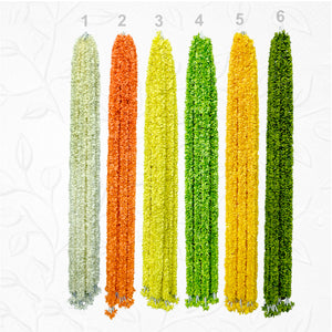 Artificial flower Garland Line