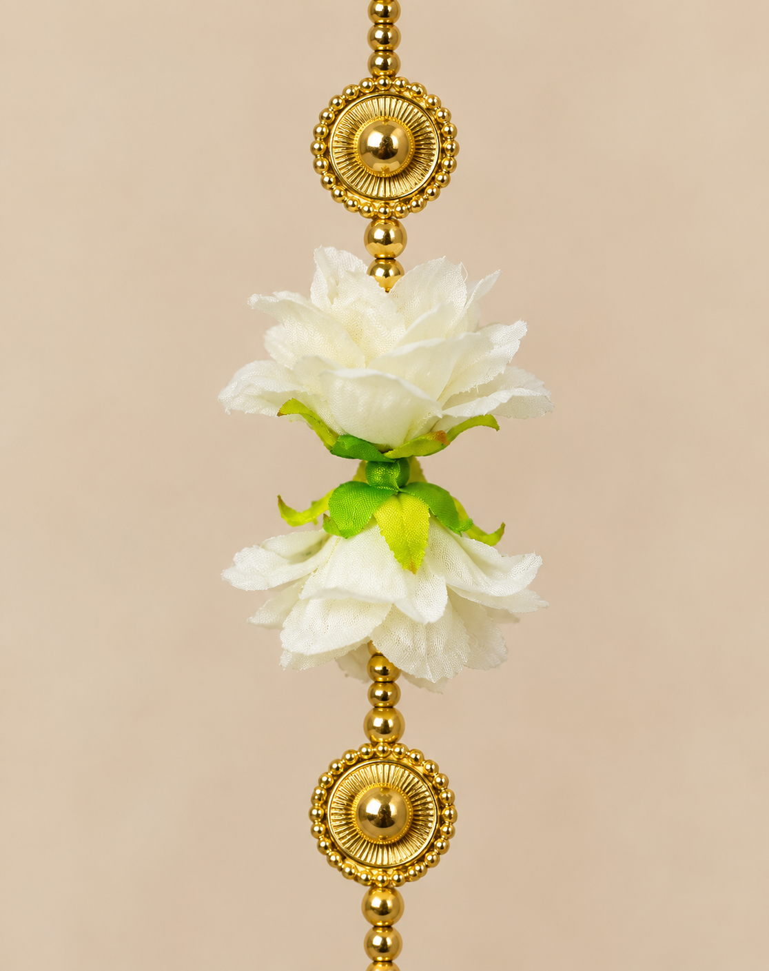 Artificial Flower 6 Yellow Ladi | Pack of 1