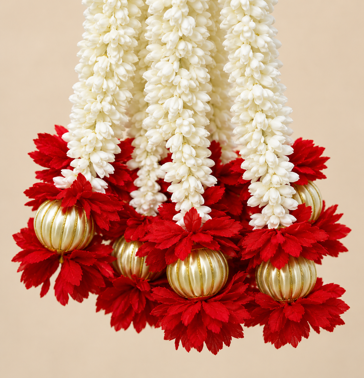 Artificial Flower Ladi mogra Red | Pack of 1