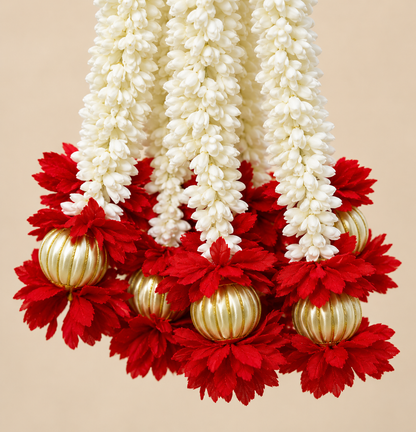 Artificial Flower Ladi mogra Red | Pack of 1