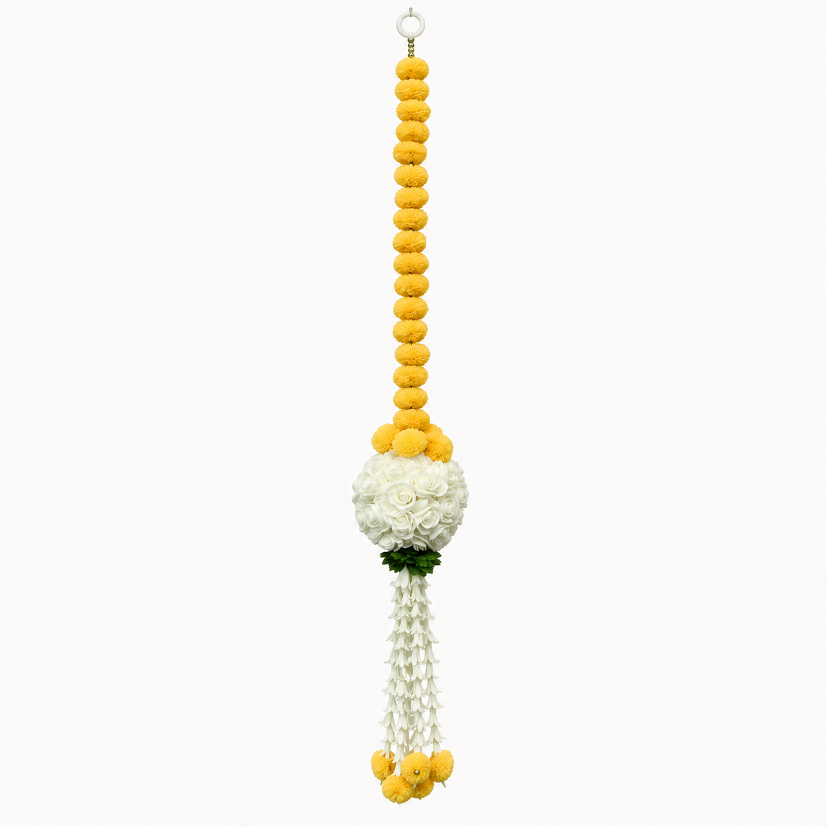 Artificial Genda ladi with Gulab Bunch |Pack of 1