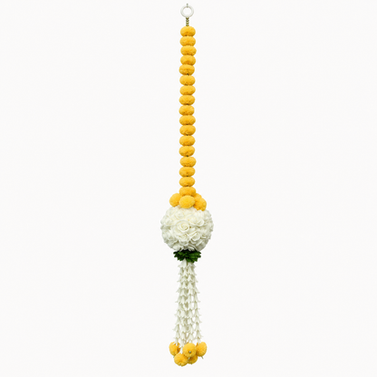 Artificial Genda ladi with Gulab Bunch |Pack of 1