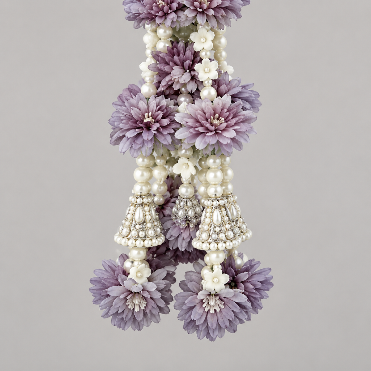 Artificial Flower pearl Garland Pink | Pack of 10