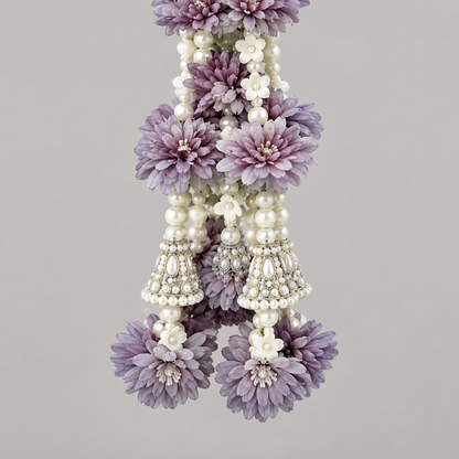 Artificial Flower pearl Garland Pink | Pack of 10