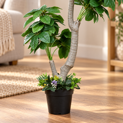 Artificial Plant Multi-Tiered Umbrella Potted Tree