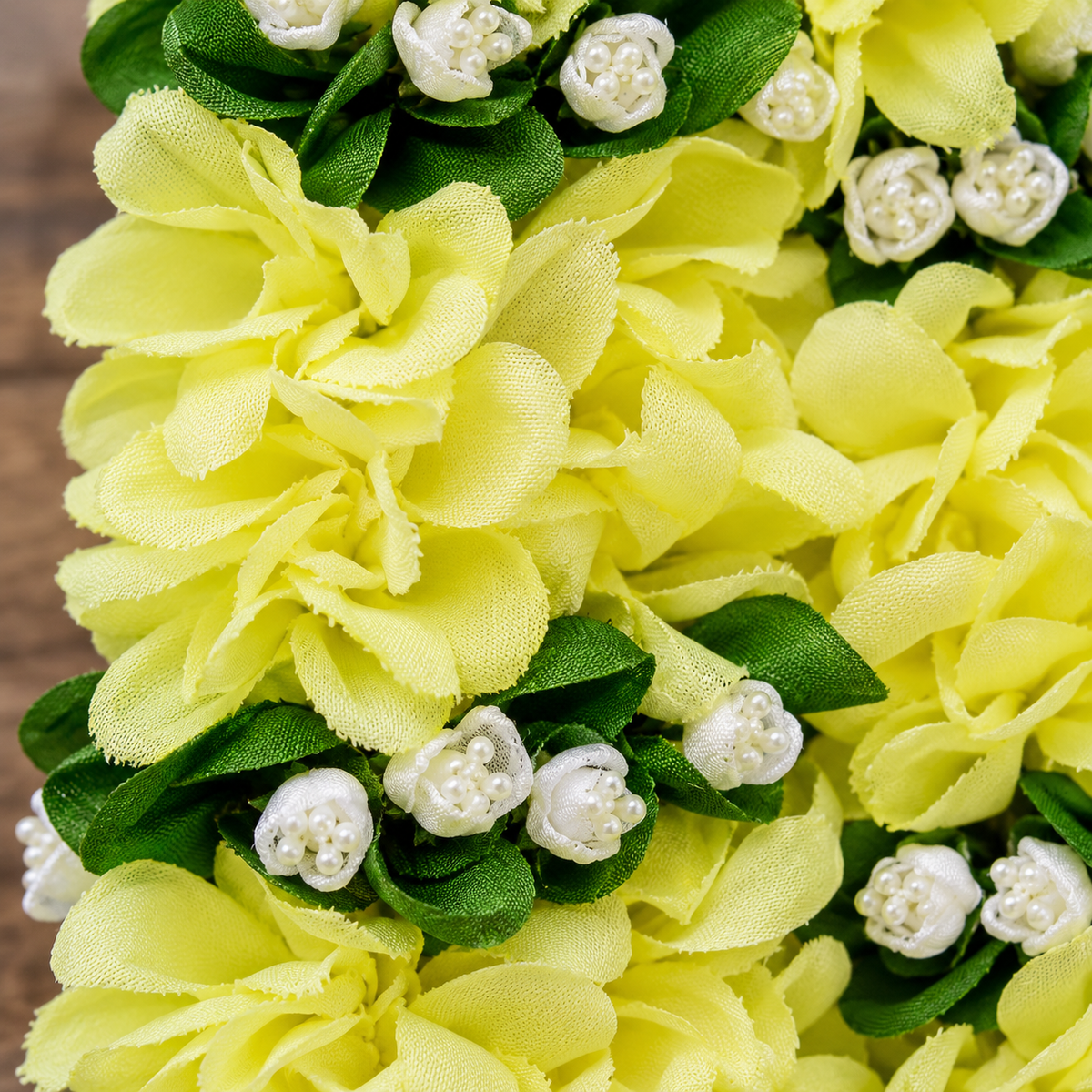 Artificial Flower Garland with Golden Bell | AFF-Garland-7.2 | {Different colors are available}