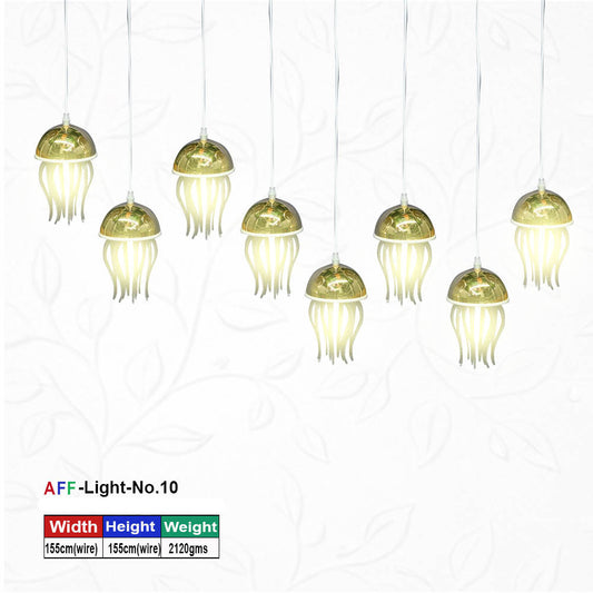 Artificial Flower Factory Deep Sea Glow Modern Decorative Pendant Hanging Light