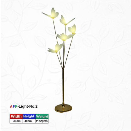 Artificial Flower Factory Glow Modern Multi-Tiered Decorative Floor Standing Lamp