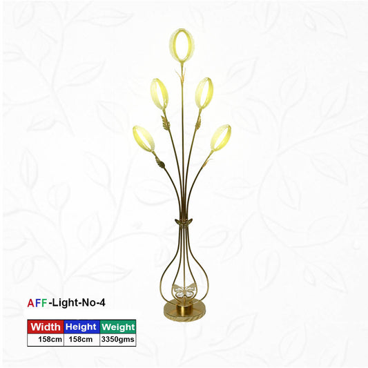 Artificial Flower Factory Floral Glow Modern Decorative Floor   Standing Lamp