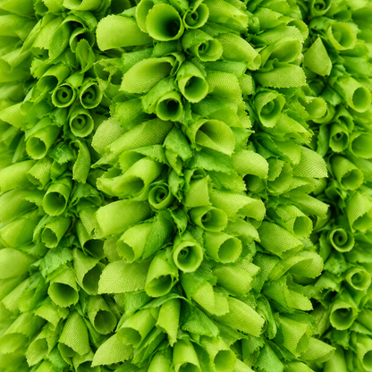 Artificial Green & White Floral Hanging Jhumar for Wedding & Festive Decoration – 65 cm | Pack of 10