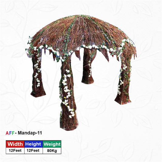 Artificial Rustic Enchanted Forest Bliss Mandap