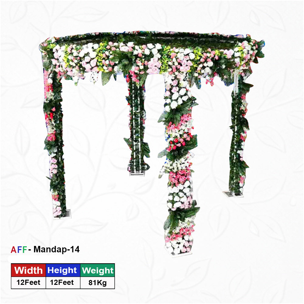 Artificial Victorian Garden Bliss Mandap