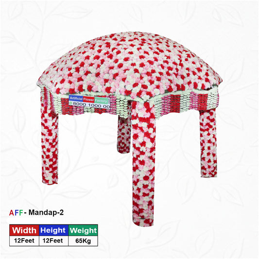 Artificial Regal Dome Bliss Mandap