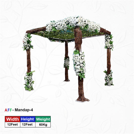 Artificial Woodland Grace Mandap