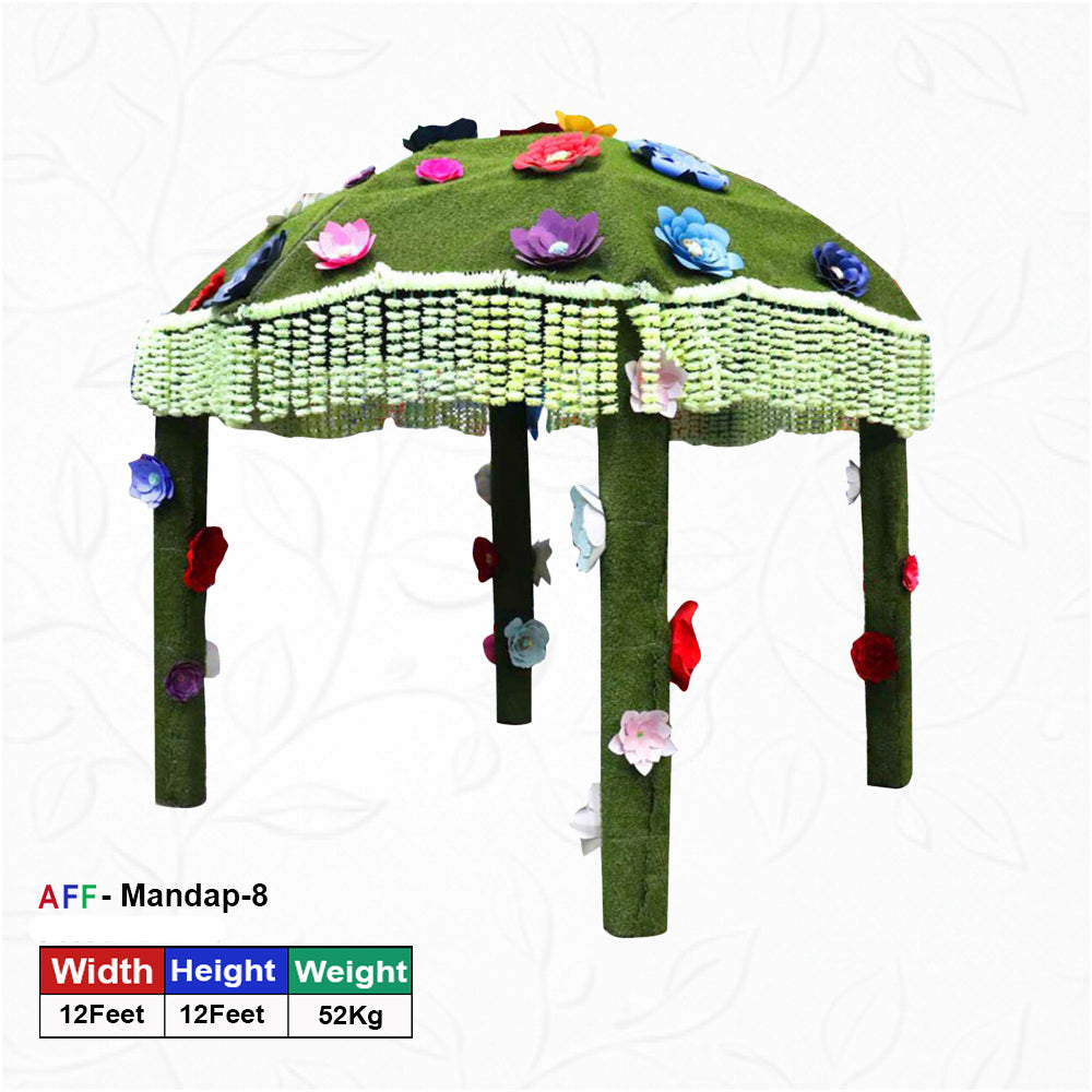 Artificial Meadow Bliss Garden Mandap