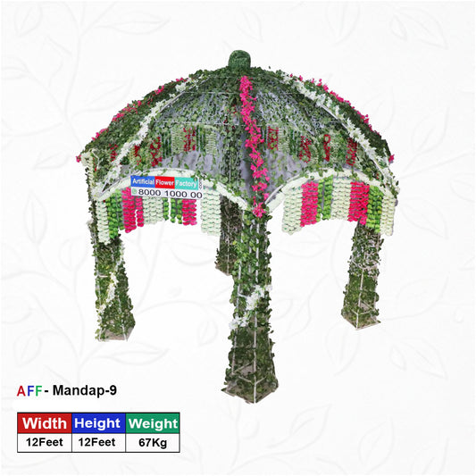 Artificial Verdant Lattice Bliss Mandap
