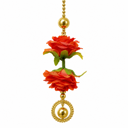 Artificial Flower 6 Red Ladi | pack of 1