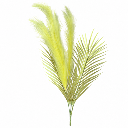 Artificial Cream Pampas Grass Bunch – 70 cm Decorative Plume Spray for Vases, Home & Wedding Décor