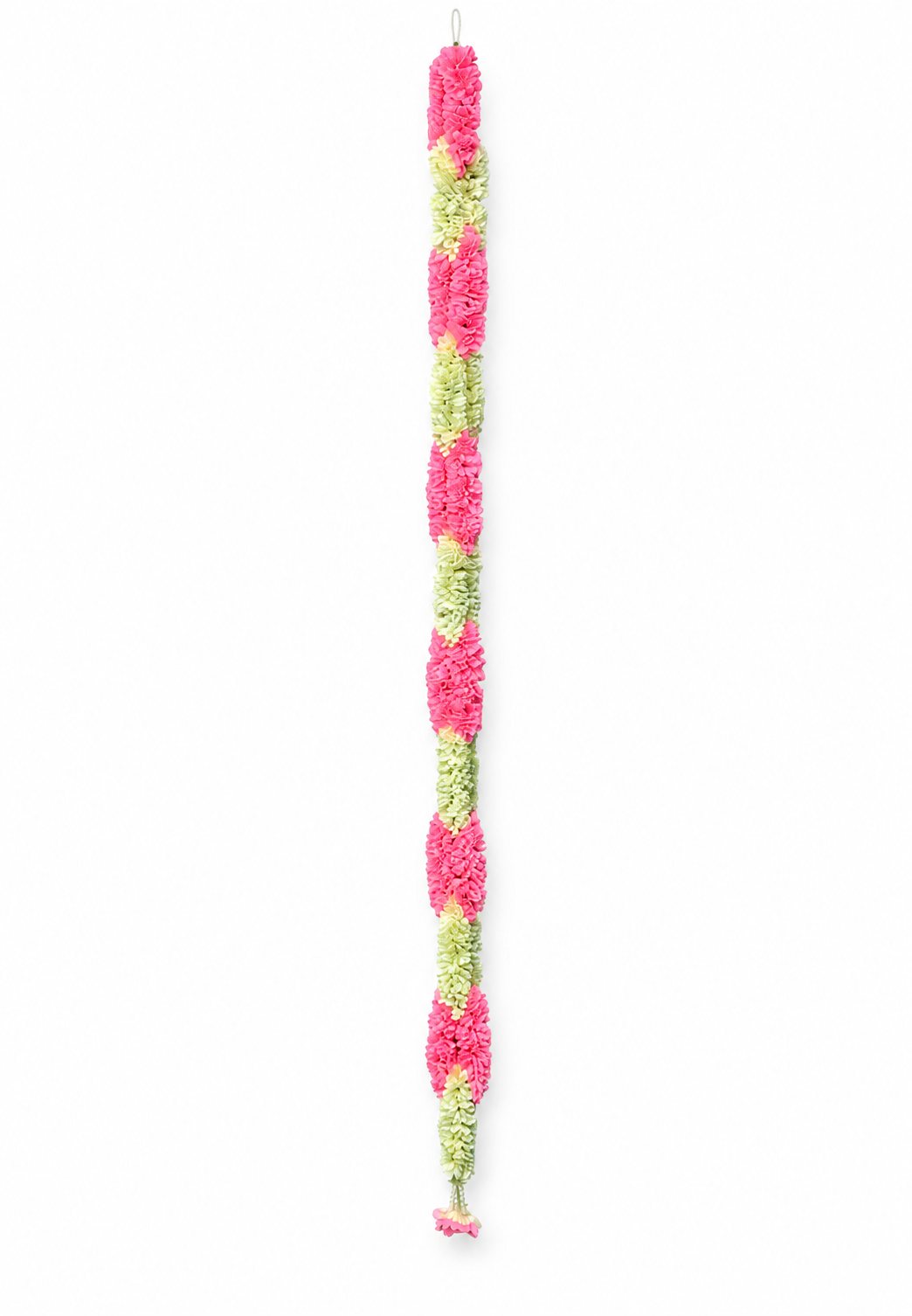 Artificial Flower Garland Sakad Ladi Pink & White |Pack of 1