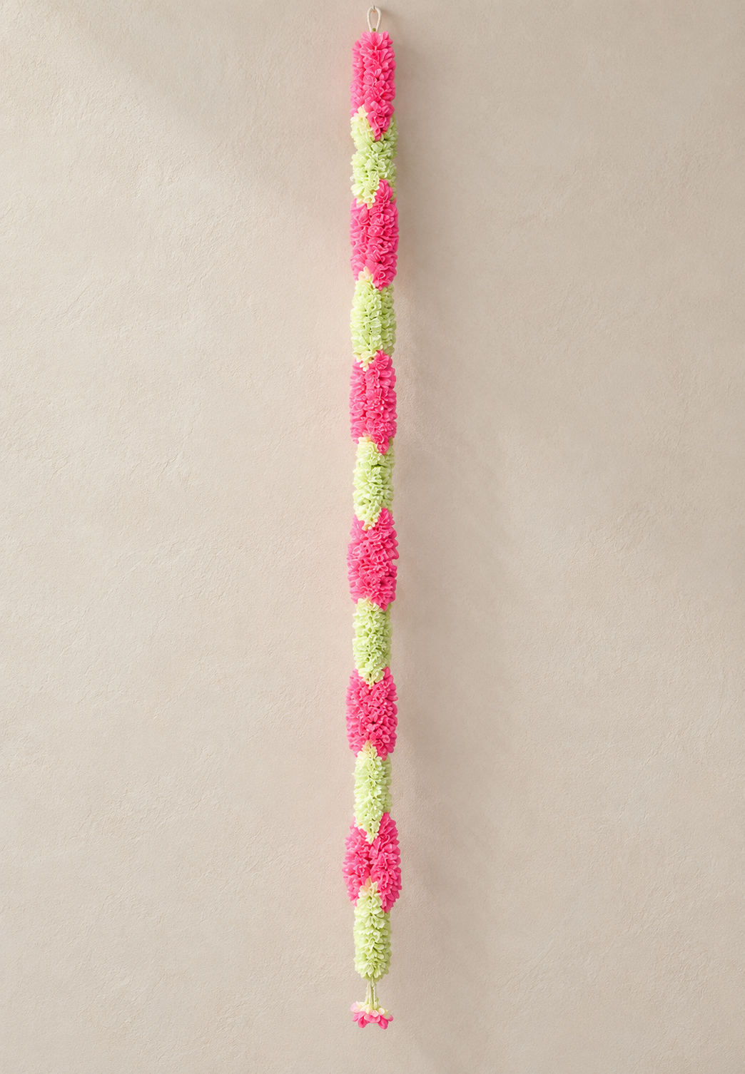 Artificial Flower Garland Sakad Ladi Pink & White |Pack of 1