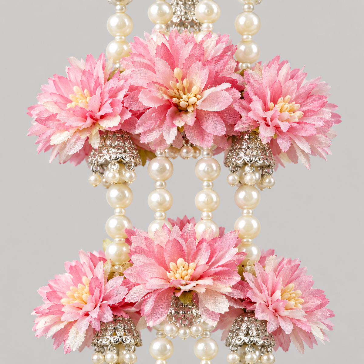 Artificial Flower pearl Garland Light Purple | Pack of 10
