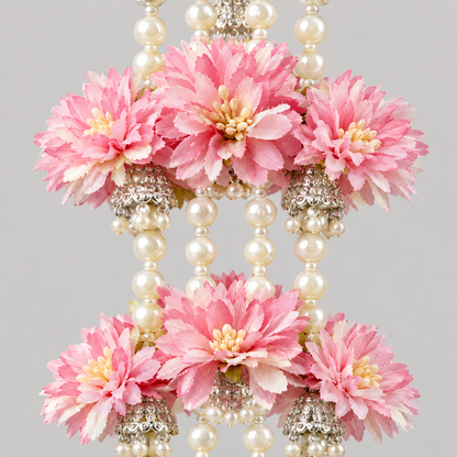 Artificial Flower pearl Garland Light Purple | Pack of 10
