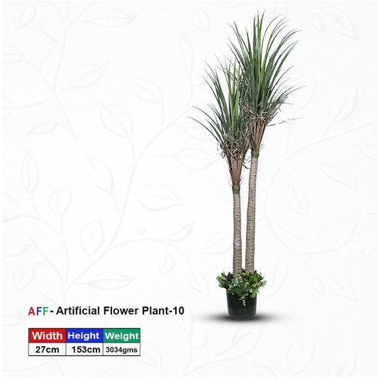 Artificial Plant Dual-Stem Dracaena Potted Tree