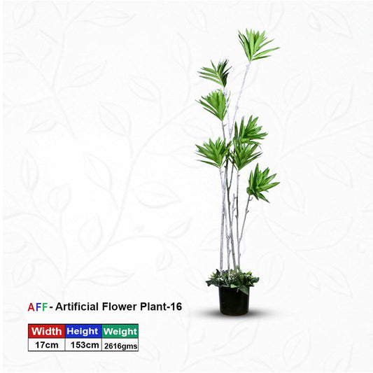 Artificial Plant Multi-Stem Staggered Dracaena Tree