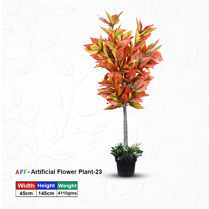 Artificial Plant Croton Petra Potted Tree