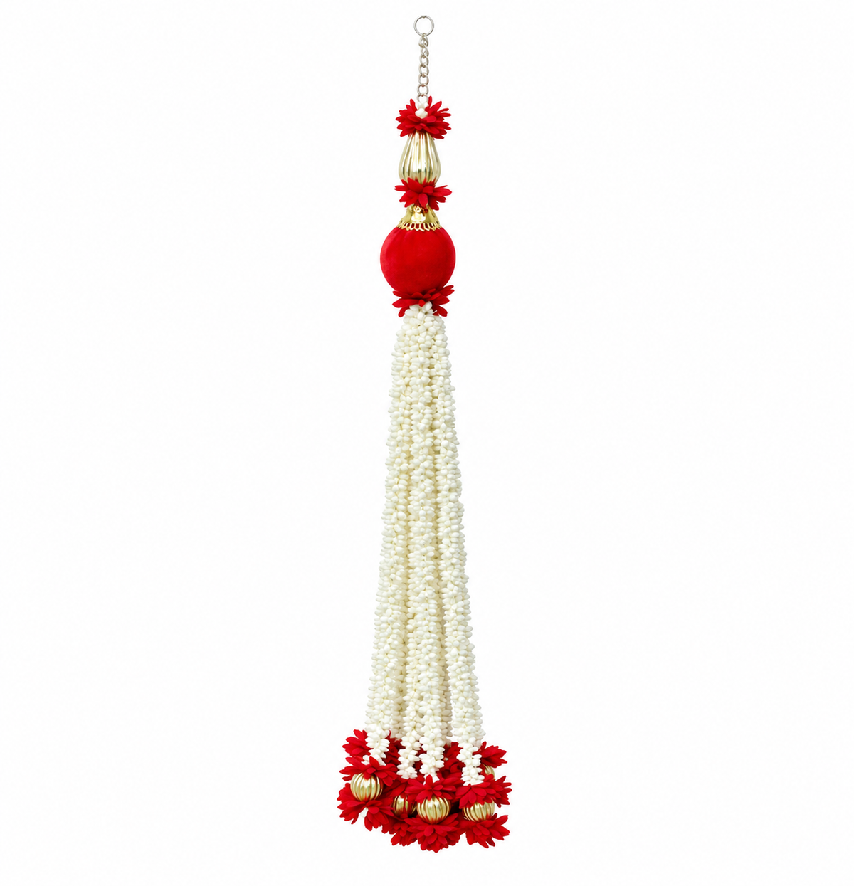 Artificial Flower Ladi mogra Red | Pack of 1
