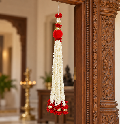 Artificial Flower Ladi mogra Red | Pack of 1