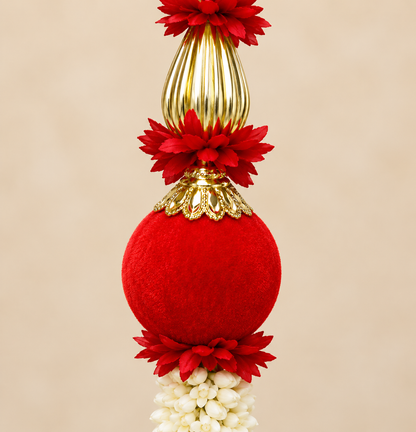 Artificial Flower Ladi mogra Red | Pack of 1