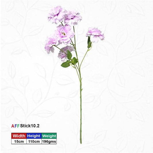 Artificial Cosmos Flowers Branch Purple