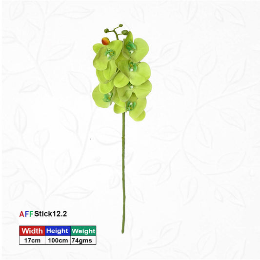 Artificial Phalaenopsis Green Orchids | AFF-Stick-12.2