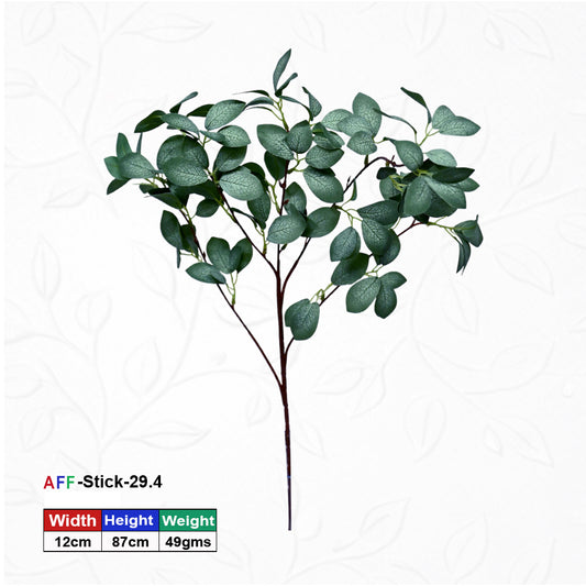 Artificial Green Stems Leaves Branches | AFF Stick 29.4