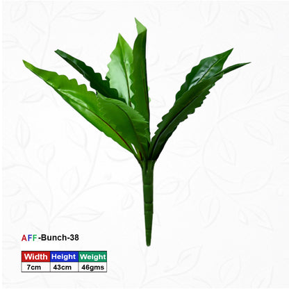 Artificial Green Croton Plant | AFF Bunch -38